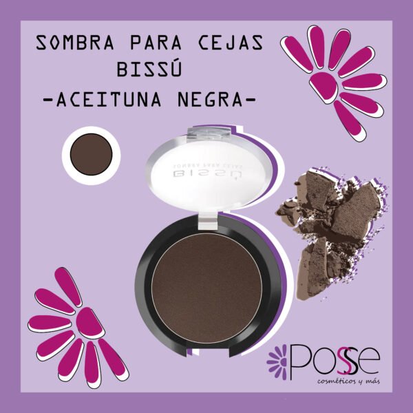 SOMBRA PARA CEJAS BISSÚ "ACEITUNA NEGRA" 10