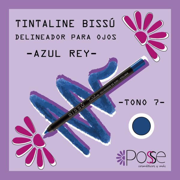 TINTALINE OJOS BISSÚ 07 "AZUL REY"