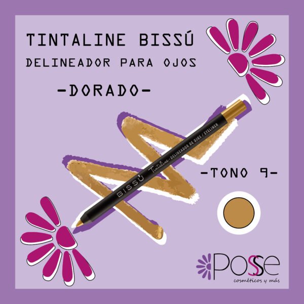 TINTALINE OJOS BISSÚ 09 "DORADO"