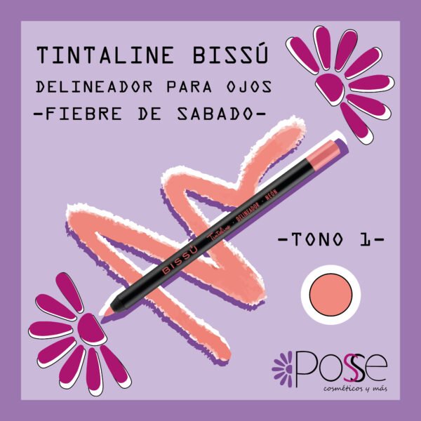 TINTALINE OJOS NEON BISSÚ "FIEBRE DE SABADO"