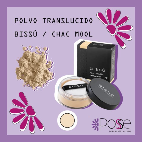 POLVO TRASLUCIDO BISSÚ 01 "CHAC MOOL"
