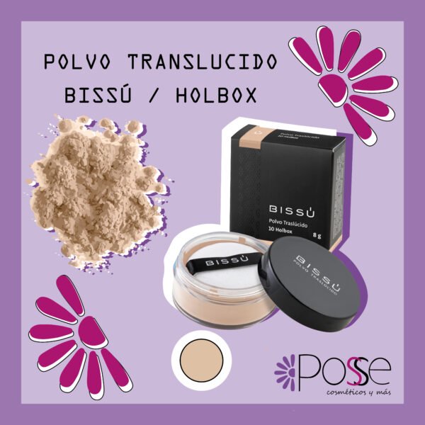 POLVO TRASLUCIDO BISSÚ 10 "HOLBOX"