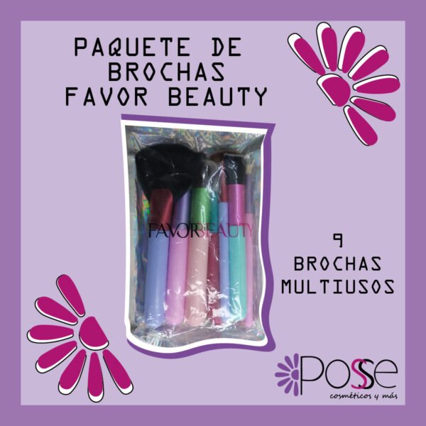 KIT DE BROCHAS MULTIUSOS