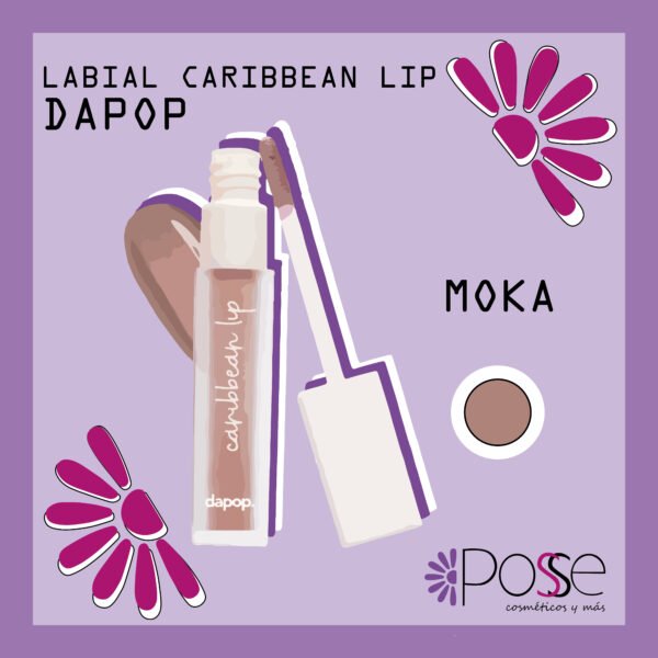 LABIAL CARIBBEAN LIP DA POP "MOKA"