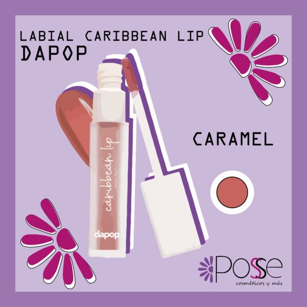 LABIAL CARIBBEAN LIP DA POP "CARAMEL"