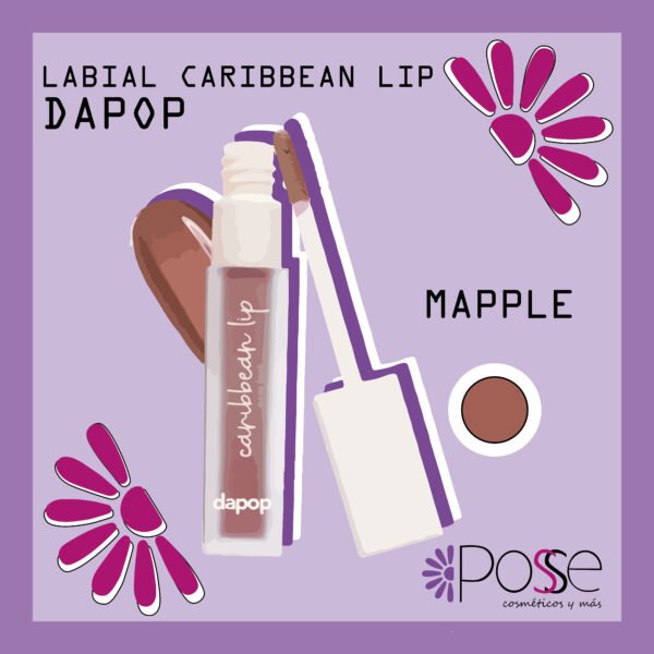 LABIAL CARIBBEAN LIP DA POP "MAPLE"
