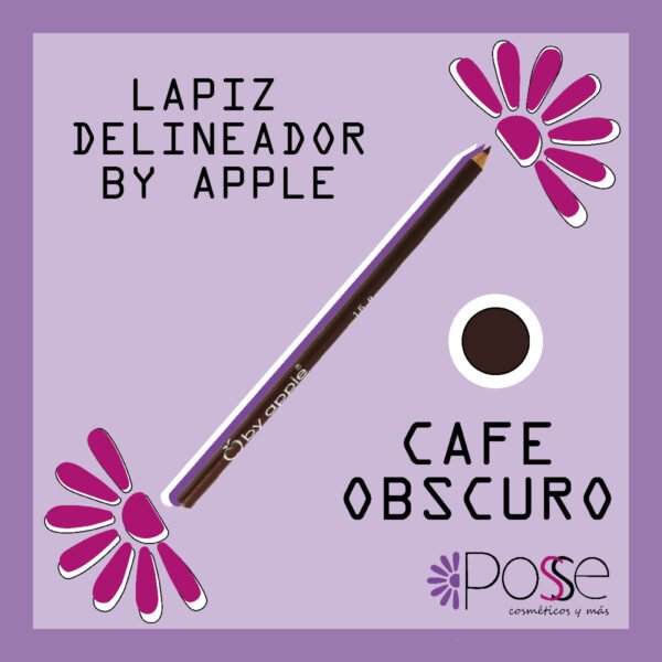 DELINEADOR G&J BY APPLE "CAFE OBSCURO"