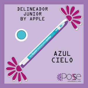 DELINEADOR JUNIOR BY APPLE "AZUL CIELO"