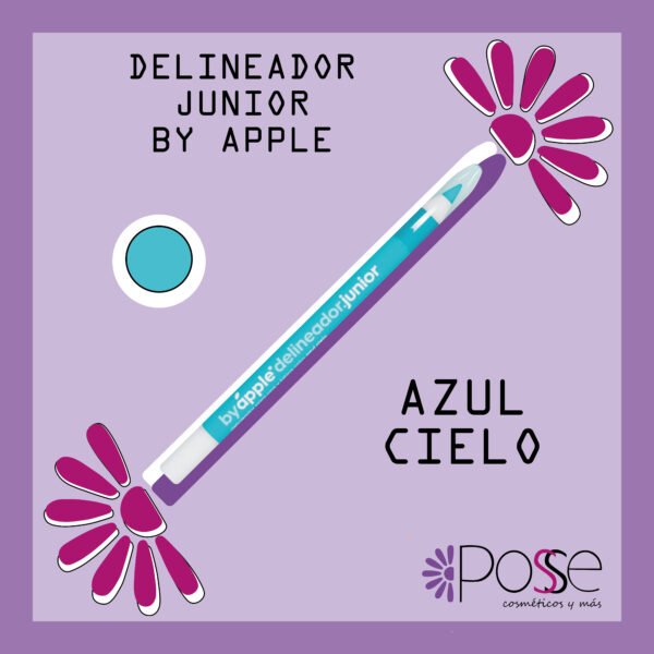 DELINEADOR JUNIOR BY APPLE "AZUL CIELO"