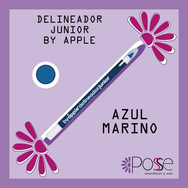 DELINEADOR JUNIOR BY APPLE "AZUL MARINO"