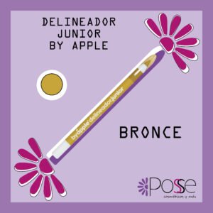 DELINEADOR JUNIOR BY APPLE "BRONCE"