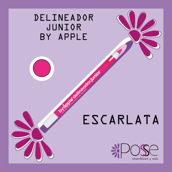 DELINEADOR JUNIOR BY APPLE ESCARLATA