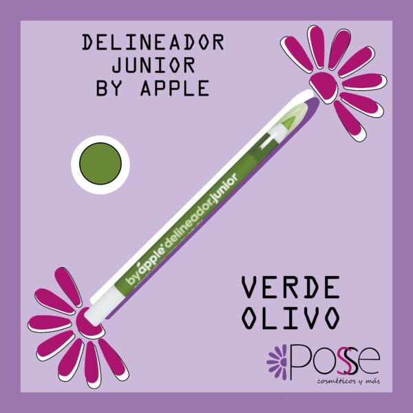 DELINEADOR JUNIOR BY APPLE VERDE OLIVO