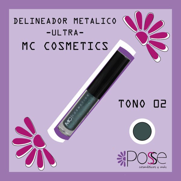 DELINEADOR DE OJOS MC COSMETICOS ULTRA #02