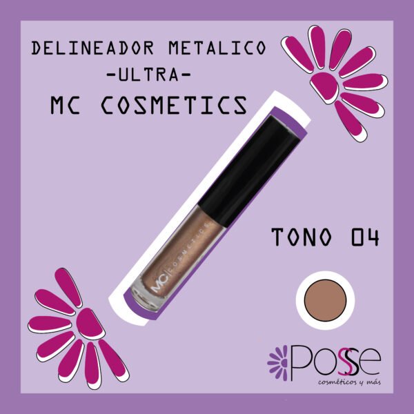 DELINEADOR DE OJOS MC COSMETICOS ULTRA #04