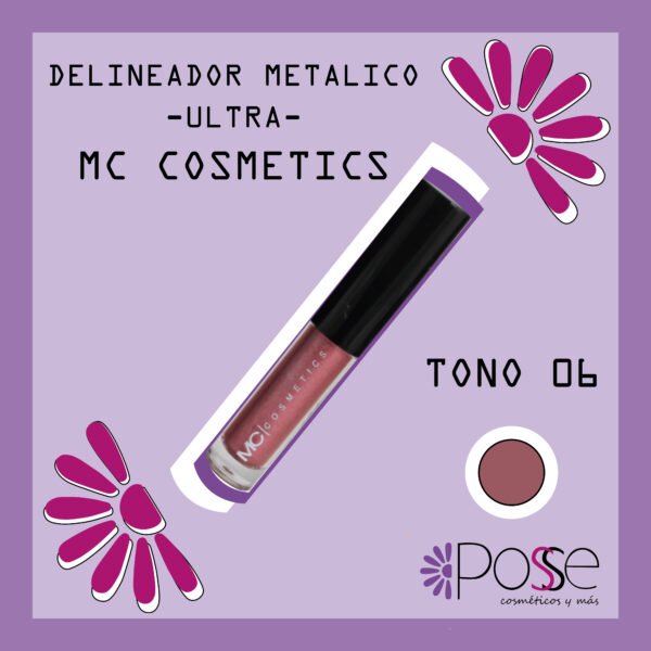 DELINEADOR DE OJOS MC COSMETICOS ULTRA #06
