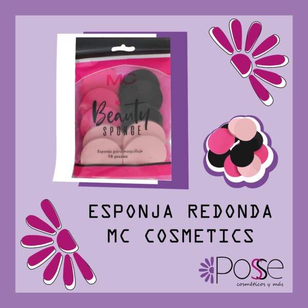 ESPONJA REDONDA MC COSMETICS