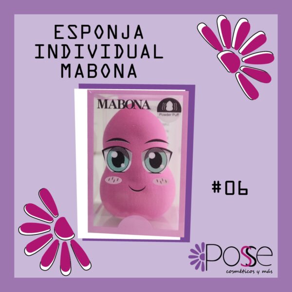 ESPONJA INDIVIDUAL MABONA