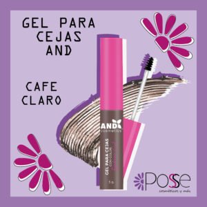 GEL PARA CEJAS CAFE CLARO AND