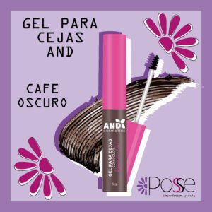 GEL PARA CEJAS CAFE OSCURO AND