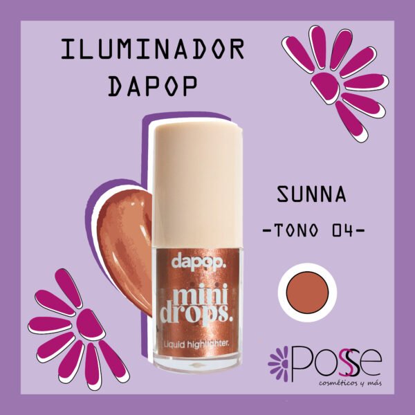 ILUMINADOR MINIDROPS  DA POP "SUNNA"