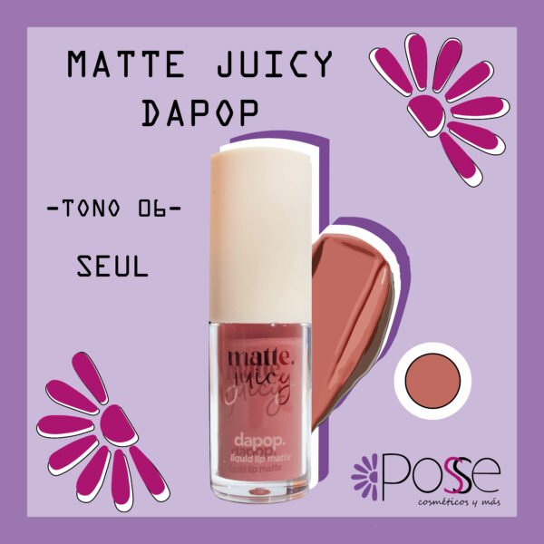 LABIAL MATTE JUICY DA POP "SEUL"