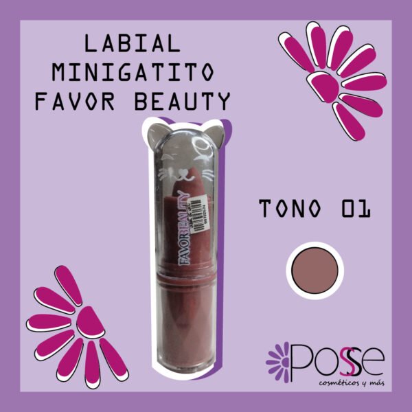 LABIAL MINI GATITO