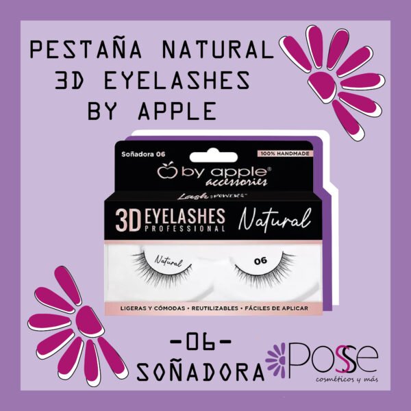 PESTAÑAS BY APPLE NATURAL "SOÑADORA"