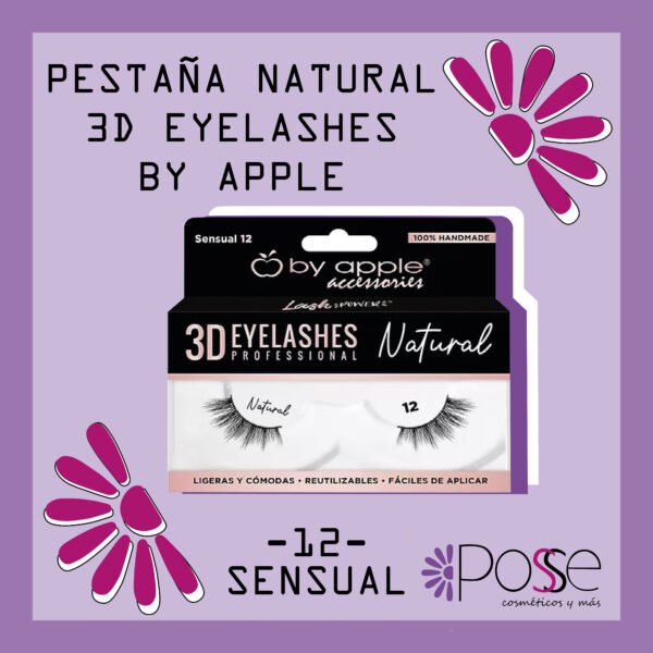 PESTAÑAS BY APPLE NATURAL "SENSUAL"