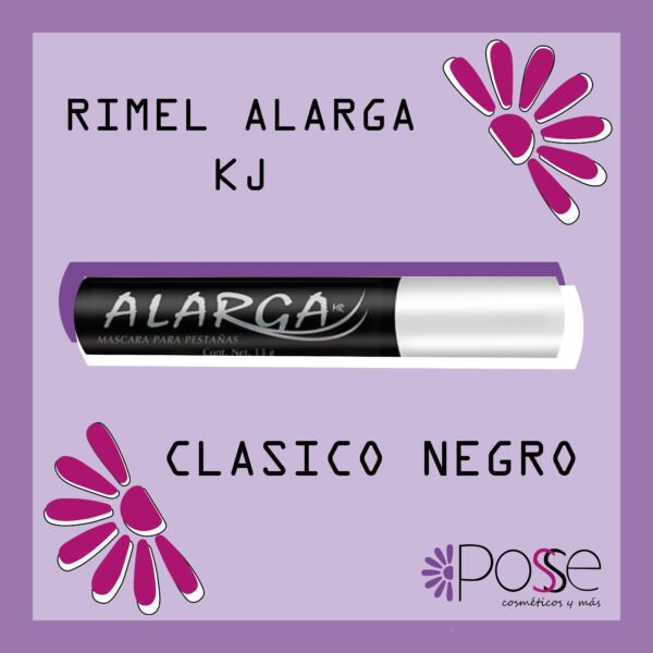 RIMEL ALARGA KJ "CLASICO NEGRO"
