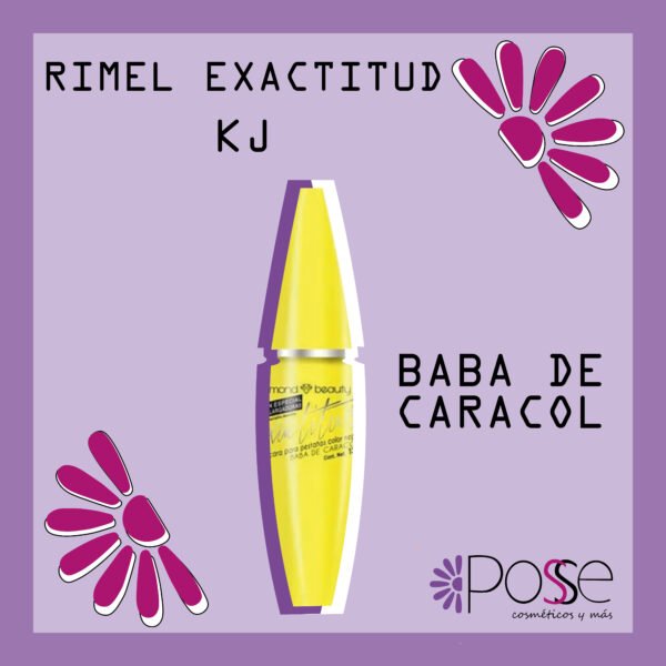 RIMEL EXACTITUD KJ "BABA DE CARACOL"