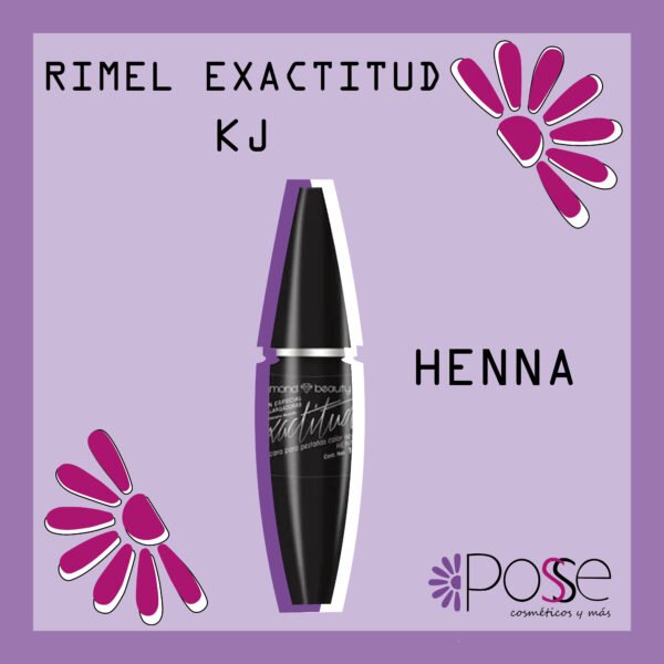 RIMEL EXACTITUD KJ "HENNA"