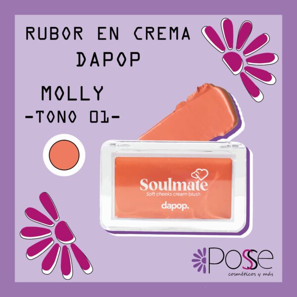 RUBOR EN CREMA SOULMATE DA POP "MOLLY"