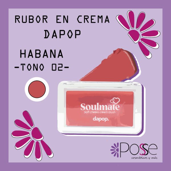 RUBOR EN CREMA SOULMATE DA POP "HABANA"