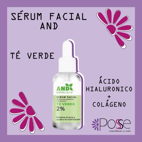 SÉRUM FACIAL AND TÉ VERDE