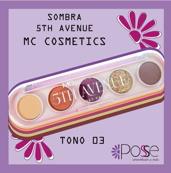 SOMBRA 5TH AVENUE MC COSMETICS #03