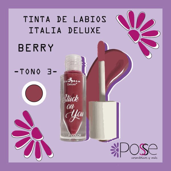 TINTA STUCK ON YOU ITALIA DELUXE "BERRY"