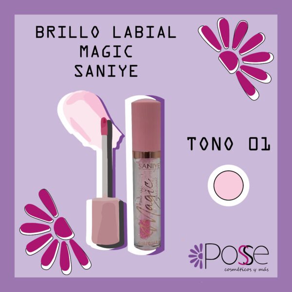BRILLO LABIAL MAGIC SANIYE #01