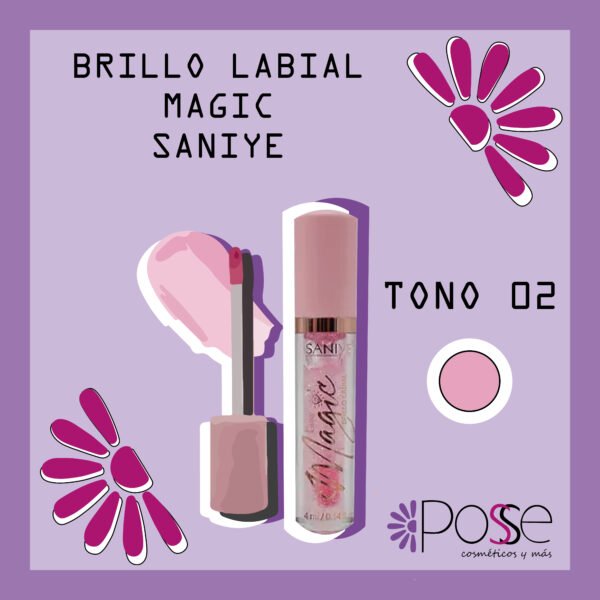 BRILLO LABIAL MAGIC SANIYE #02
