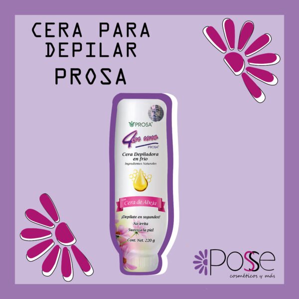 CERA PARA DEPILAR PROSA