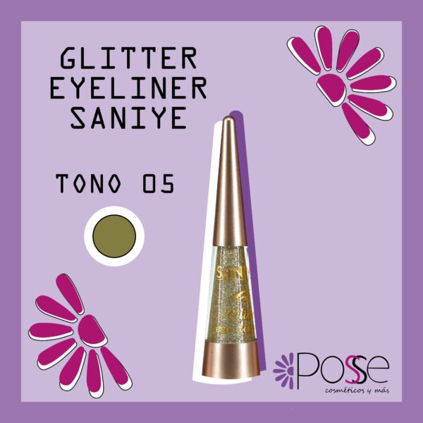 GLITTER EYELINER SANIYE #05