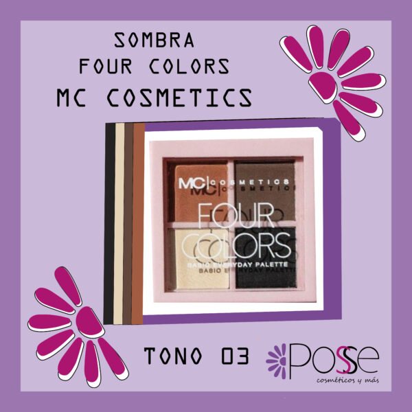 SOMBRA FOUR COLORS MC COSMETICS #03