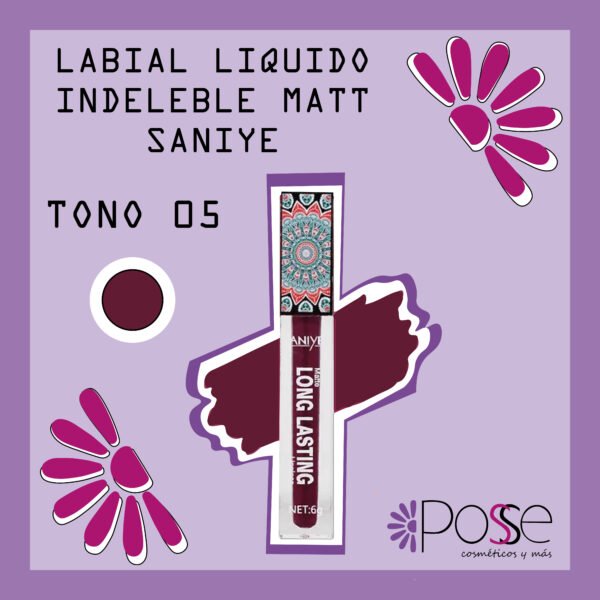 LABIAL LIQUIDO SANIYE #05