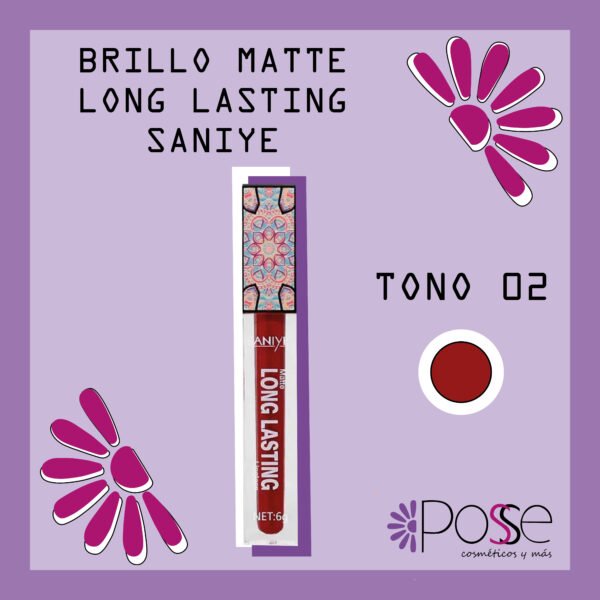 BRILLO MATTE LONG LASTING SANIYE #02