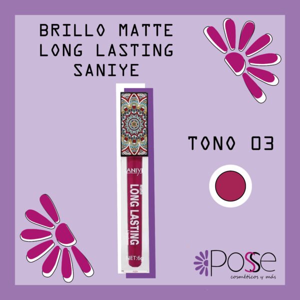 BRILLO MATTE LONG LASTING SANIYE #03