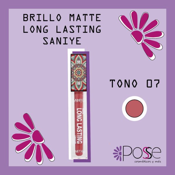 BRILLO MATTE LONG LASTING SANIYE #07