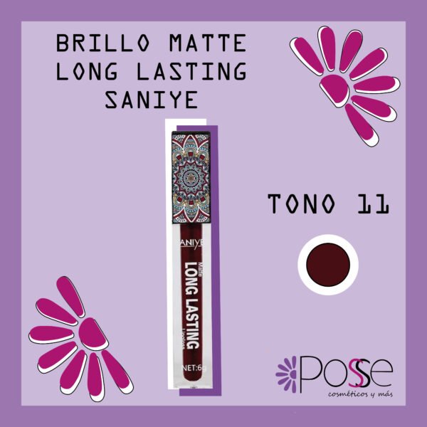 BRILLO MATTE LONG LASTING SANIYE #11