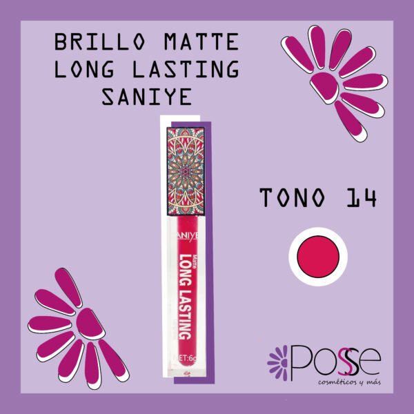 BRILLO MATTE LONG LASTING SANIYE #14