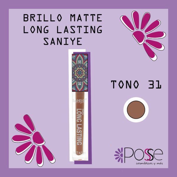 BRILLO MATTE LONG LASTING SANIYE #31