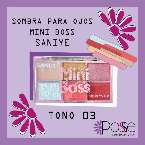 SOMBRA PARA OJOS MINI BOSS SANIYE #03